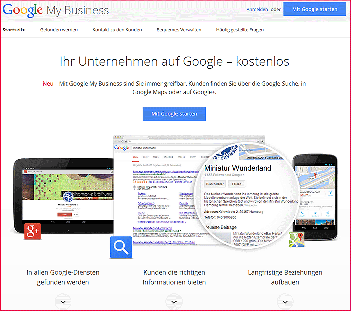 Google-Marketing Dachau | Google Agentur München | Google My Business